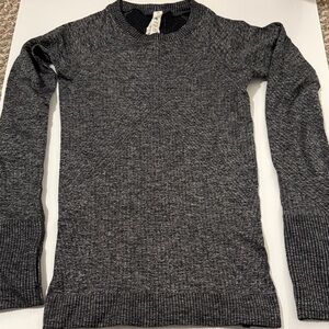Lululemon Gray Rest Less Pullover Long Sleeve - Size 2